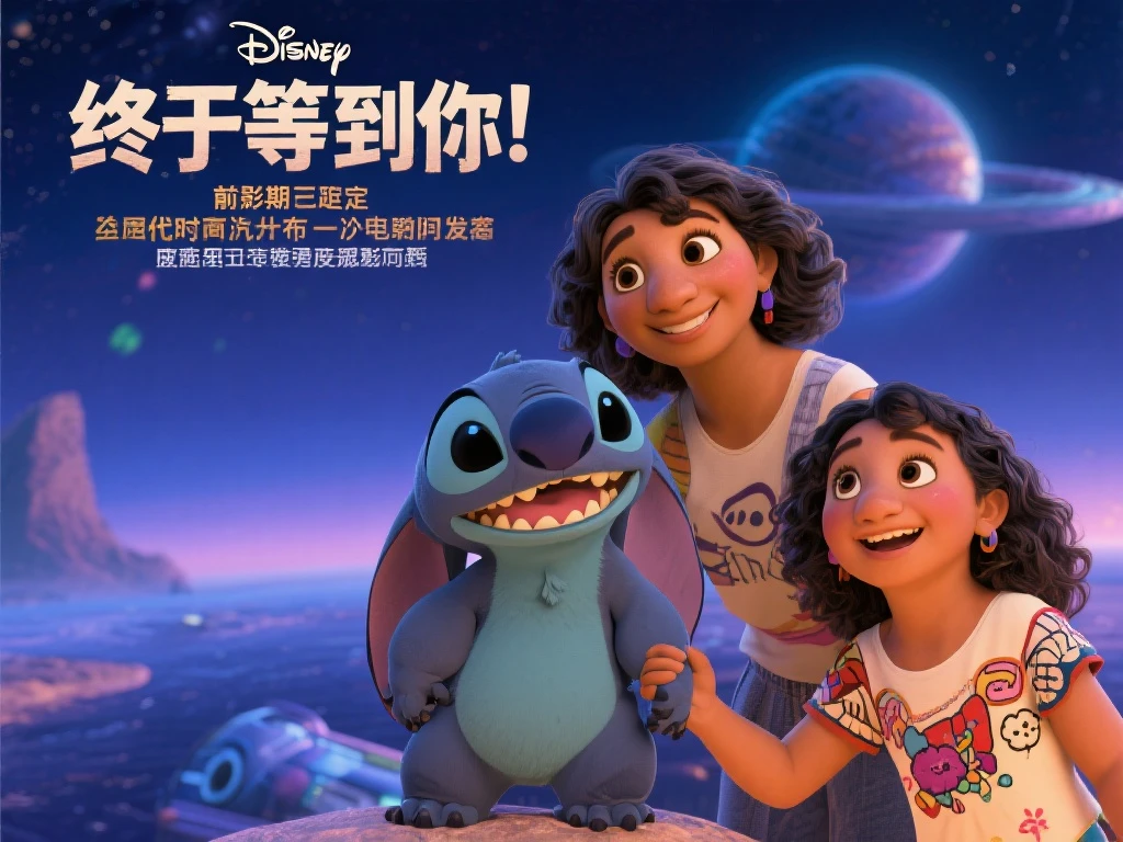 真人版《星际宝贝史迪奇》确认登陆中国内地，档期未定