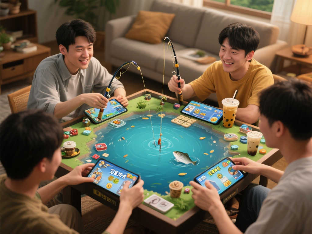 摸鱼也能组队空军？这款桌面钓鱼游戏有点新奇！