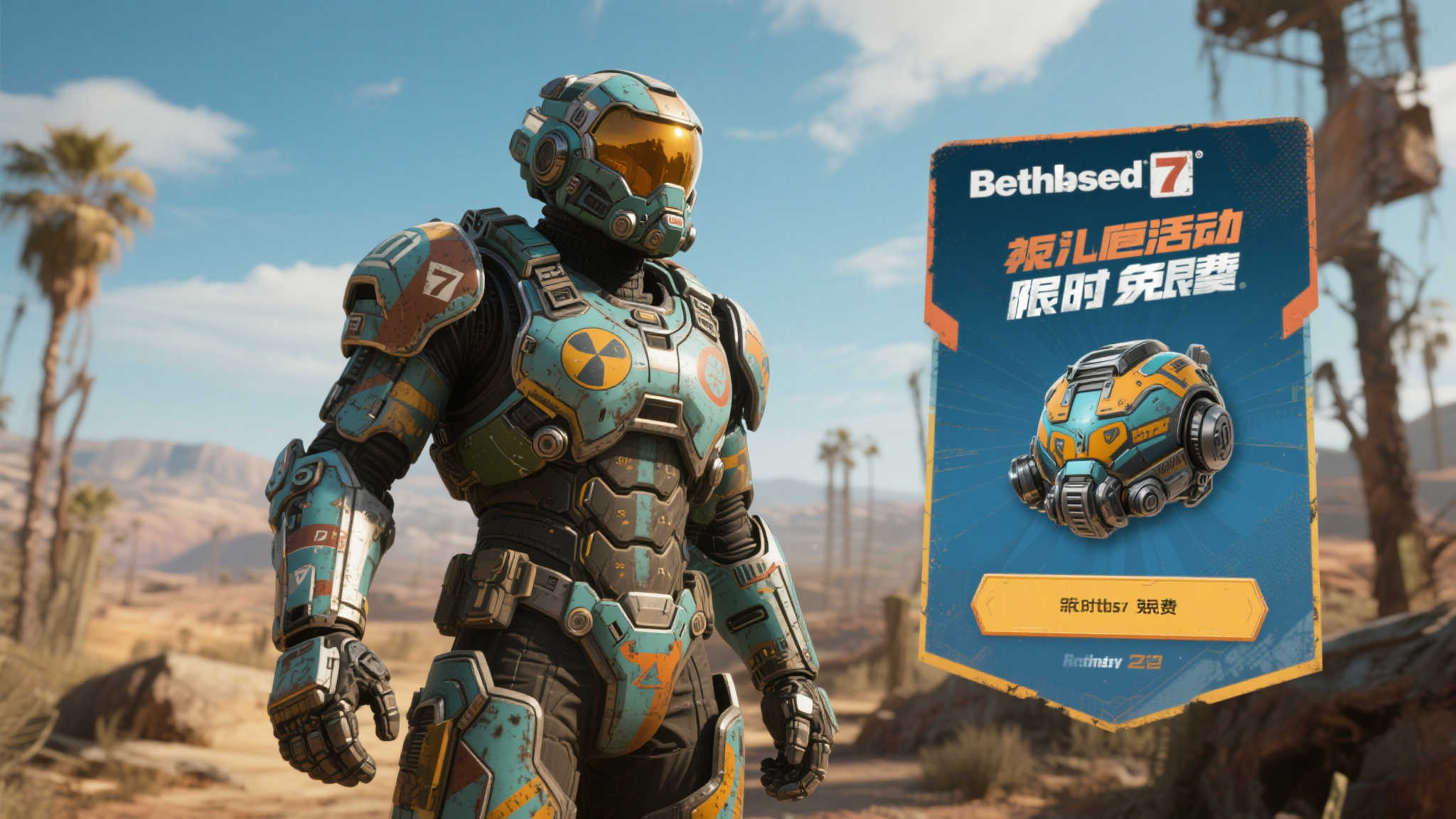 B社限时福利:《辐射76》免费动力甲皮肤惊喜上线 B社限时福利:《辐射76》免费动力甲皮肤惊喜上线