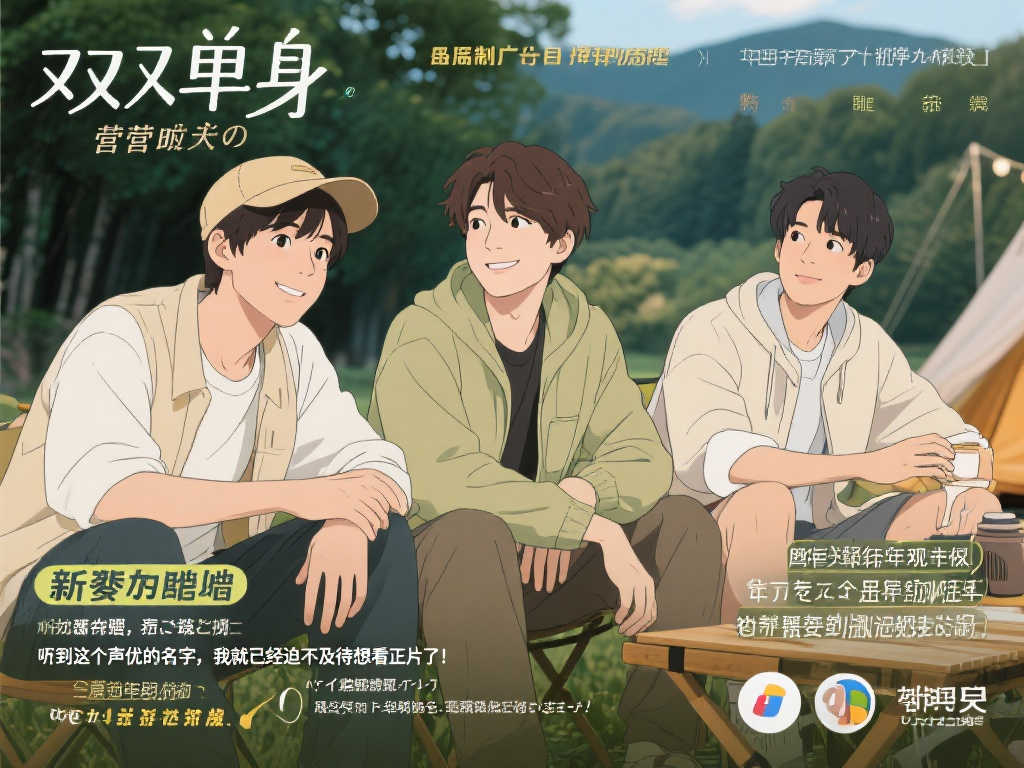 《双人单身露营》第二弹预告片释出 新增声优阵容令人瞩目