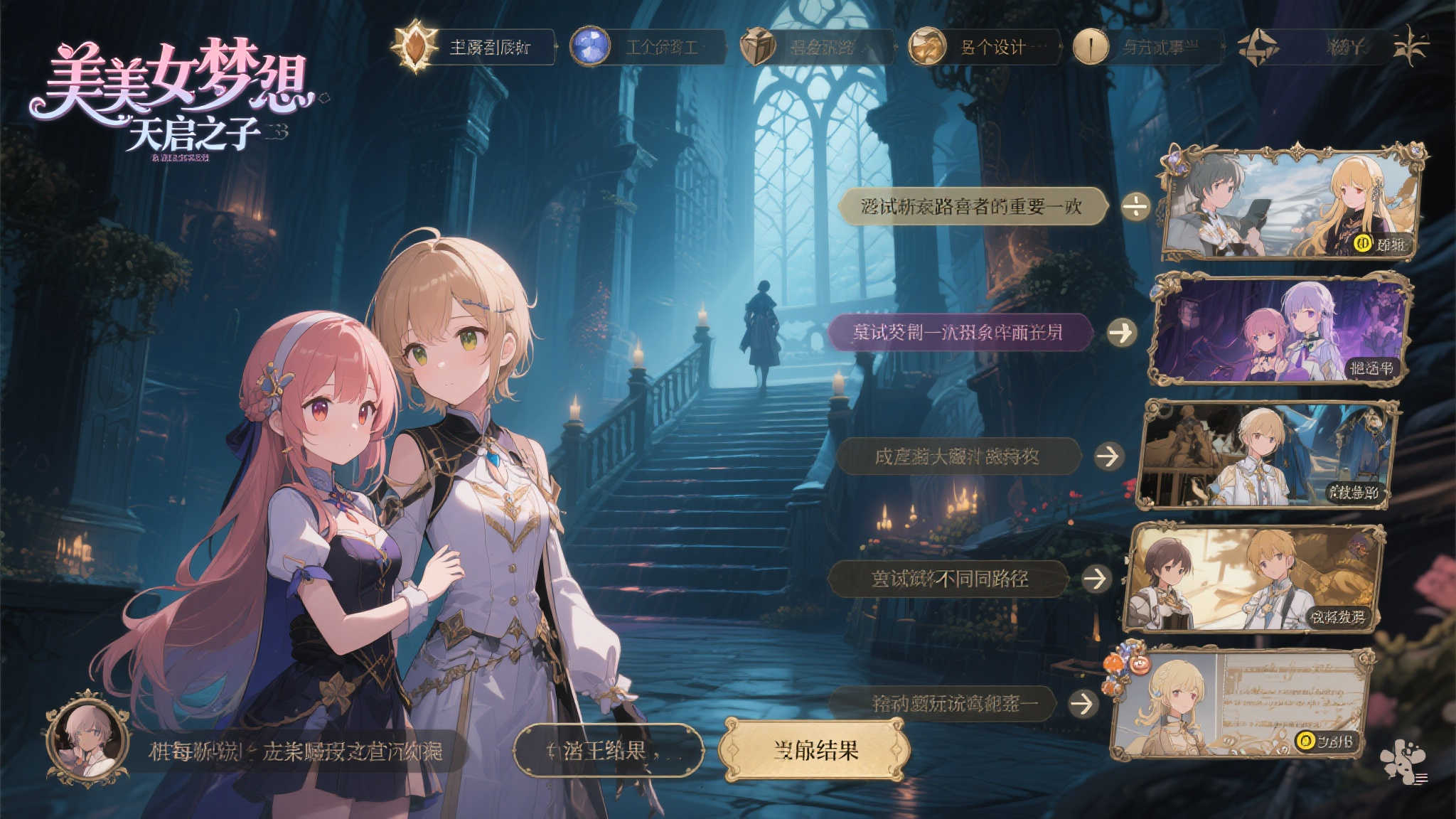 模拟养成《美少女梦工场:天启之子》上线Steam平台 模拟养成《美少女梦工场:天启之子》上线Steam平台