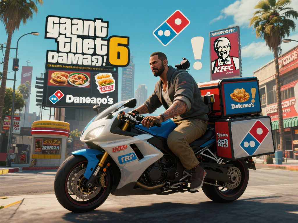 达美乐向R星抛橄榄枝:没预告片?来份披萨合作吧! 达美乐向R星抛橄榄枝:没预告片?来份披萨合作吧!