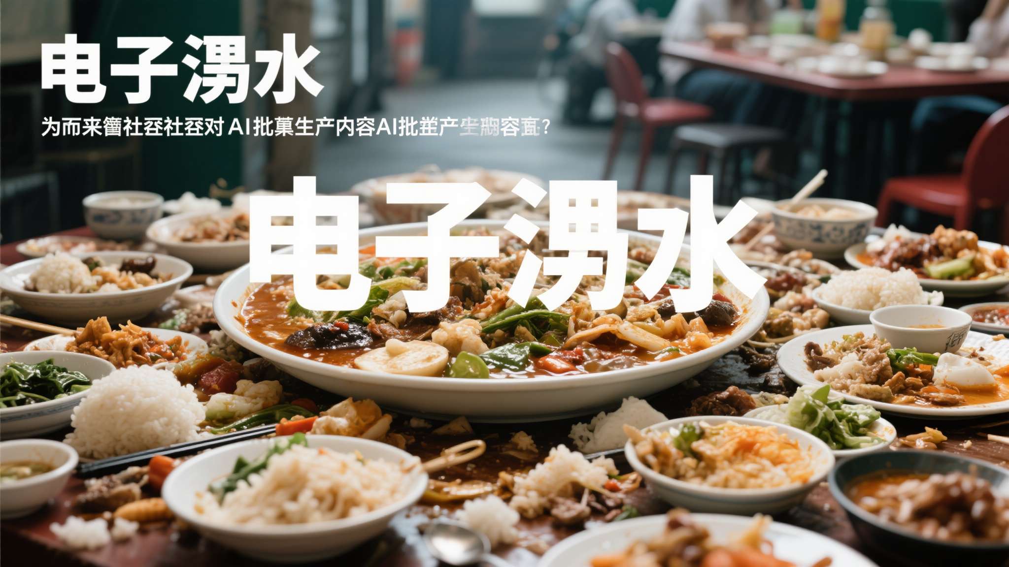 电子泔水”还是“院线大片”?:AI的创作力还是太超前了 电子泔水”还是“院线大片”?:AI的创作力还是太超前了